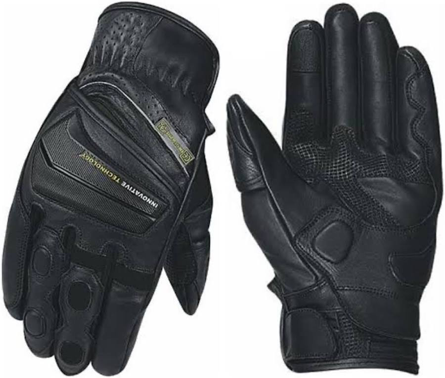 [ELD-0000101] Prosev HAKİKİ DERİ KORUMALI MOTOSİKLET ELDİVENİ