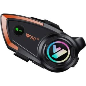 [INT-000034] Mi7a Motosiklek Kask Kulaklık Bluetooth 5.0 Işıklı Motorsiklet Interkom