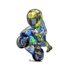 [STC-00000354] 72 X 100 Mm 10'lu Tek Teker Motosiklet Stickeri Movistar